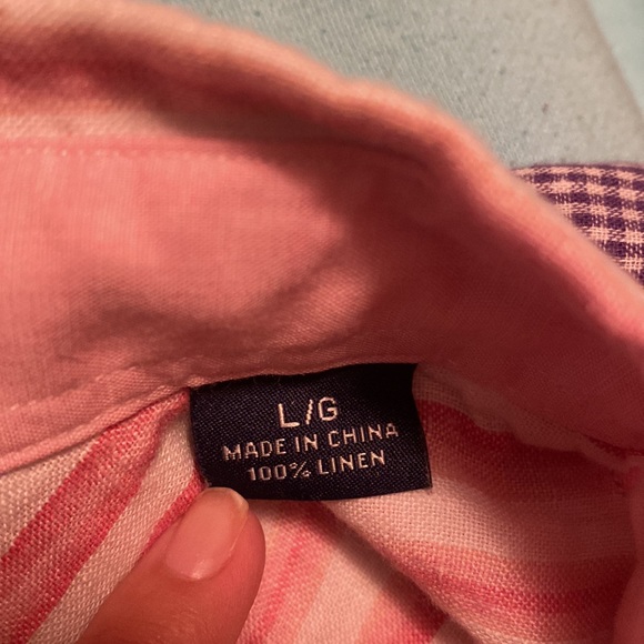 Tommy Bahama Linen Button Down - Picture 5 of 5